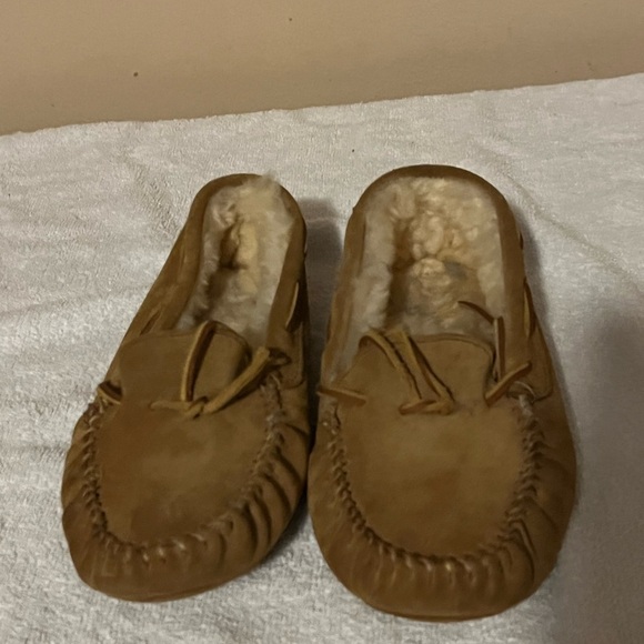 Minnetonka Tan Shoes Sz 10 main image 8
